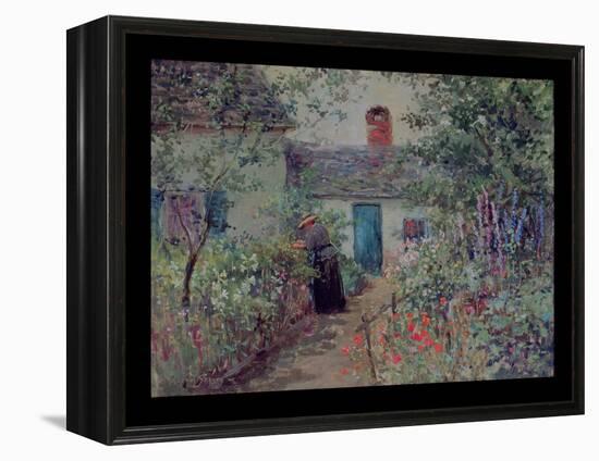 The Flower Garden, C.1900-Abbott Fuller Graves-Framed Premier Image Canvas