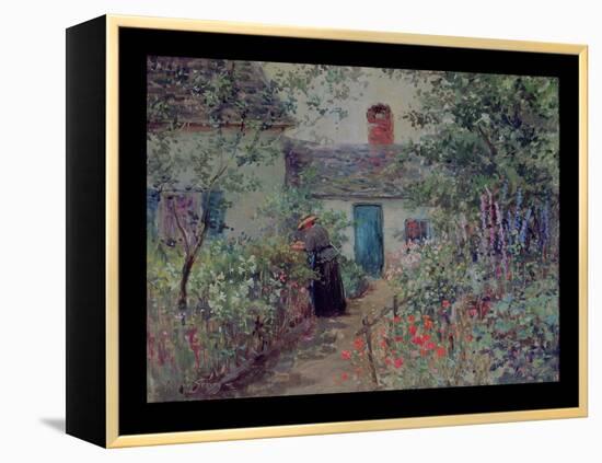 The Flower Garden, C.1900-Abbott Fuller Graves-Framed Premier Image Canvas