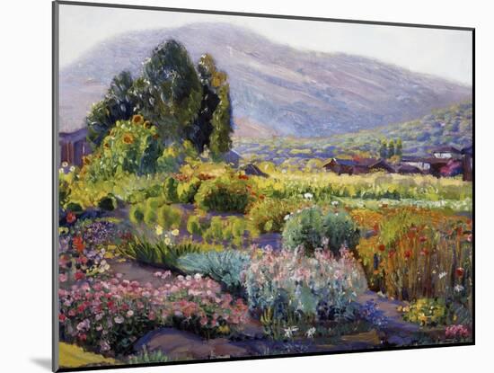 The Flower Garden-Joseph Kleitsch-Mounted Art Print