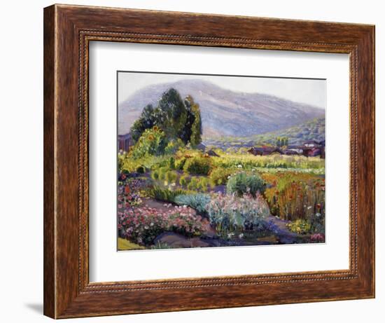 The Flower Garden-Joseph Kleitsch-Framed Art Print