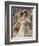 The Flower Girl. Early 20th Century-Emile Vernon-Framed Giclee Print