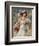 The Flower Girl. Early 20th Century-Emile Vernon-Framed Giclee Print