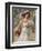 The Flower Girl. Early 20th Century-Emile Vernon-Framed Giclee Print