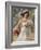 The Flower Girl. Early 20th Century-Emile Vernon-Framed Giclee Print