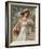 The Flower Girl. Early 20th Century-Emile Vernon-Framed Giclee Print