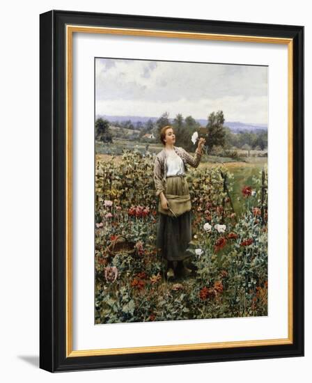 The Flower Girl-Henry Thomas Alken-Framed Giclee Print