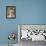 The Flower Girl-Emile Vernon-Framed Premier Image Canvas displayed on a wall