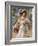 The Flower Girl-Emile Vernon-Framed Giclee Print