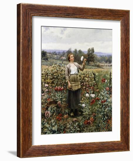 The Flower Girl-Henry Thomas Alken-Framed Giclee Print