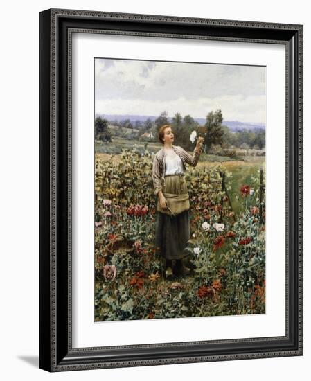 The Flower Girl-Henry Thomas Alken-Framed Giclee Print