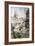 The Flower Market-Alfred Augustus Glendening II-Framed Giclee Print