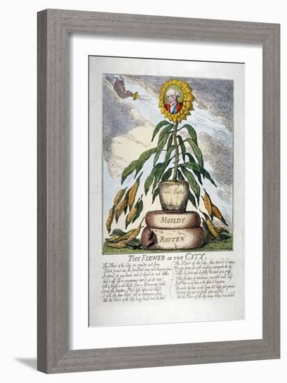 The Flower of the City, 1809-Thomas Rowlandson-Framed Giclee Print