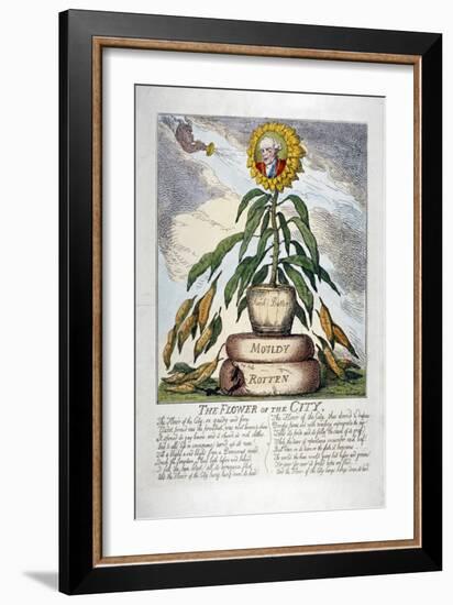 The Flower of the City, 1809-Thomas Rowlandson-Framed Giclee Print