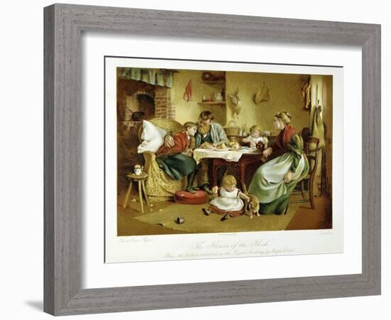 The Flower of the Flock, C1890-Joseph Clark-Framed Giclee Print