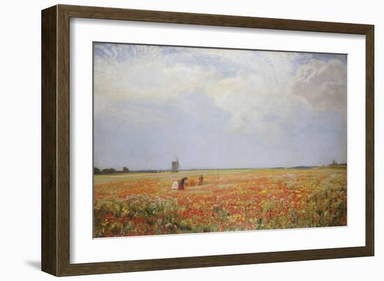 The Flower Pickers-Sir David Murray-Framed Giclee Print