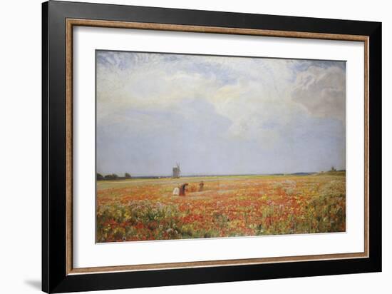 The Flower Pickers-Sir David Murray-Framed Giclee Print