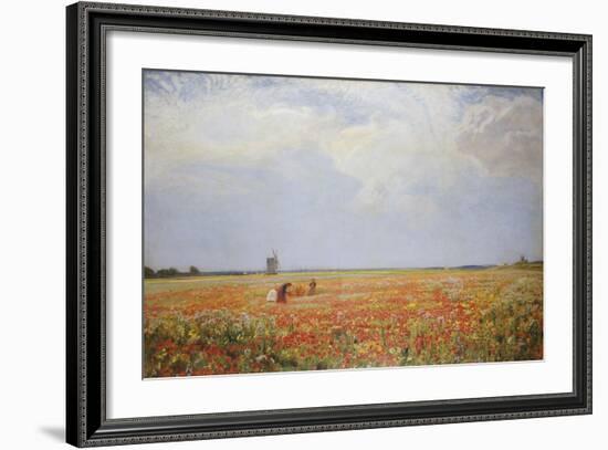 The Flower Pickers-Sir David Murray-Framed Giclee Print