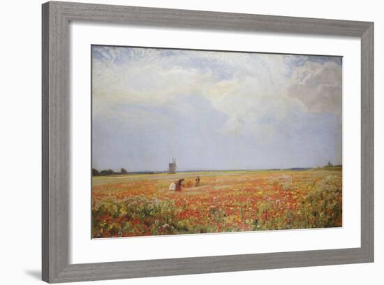 The Flower Pickers-Sir David Murray-Framed Giclee Print