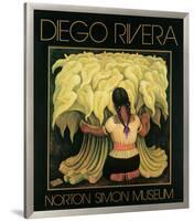 The Flower Seller, c.1942-Diego Rivera-Framed Art Print