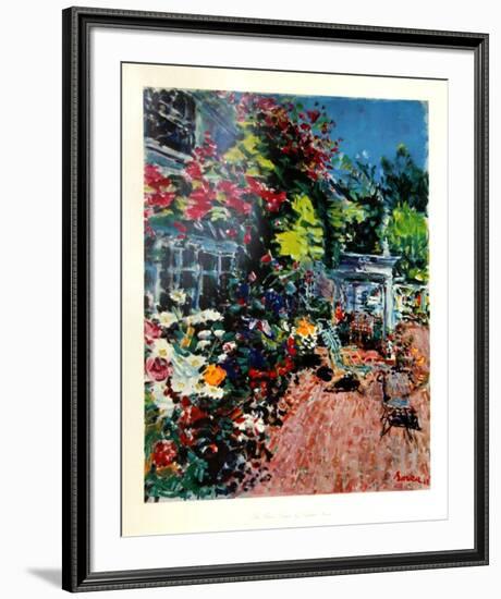 The Flower Terrace-Dimitrie Berea-Framed Collectable Print