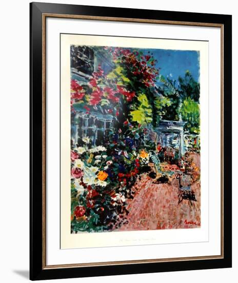 The Flower Terrace-Dimitrie Berea-Framed Collectable Print