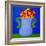 The Flower Vase, 1999 (Oil on Linen)-Cristina Rodriguez-Framed Giclee Print