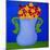 The Flower Vase, 1999 (Oil on Linen)-Cristina Rodriguez-Mounted Giclee Print
