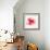 The Flowering Red Poppy-artant-Framed Art Print displayed on a wall