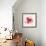 The Flowering Red Poppy-artant-Framed Art Print displayed on a wall