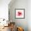 The Flowering Red Poppy-artant-Framed Art Print displayed on a wall