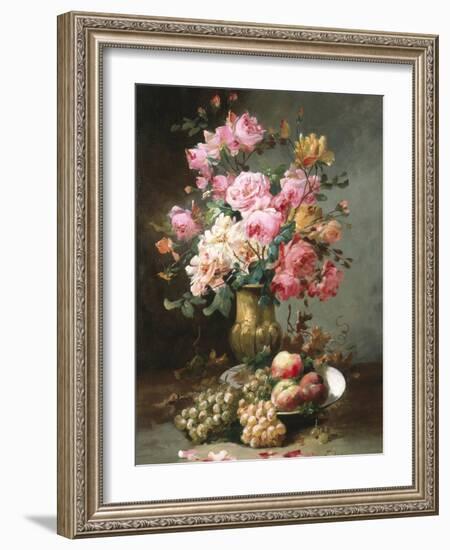 The Flowers and Fruits of Summer-Alfred Godchaux-Framed Giclee Print