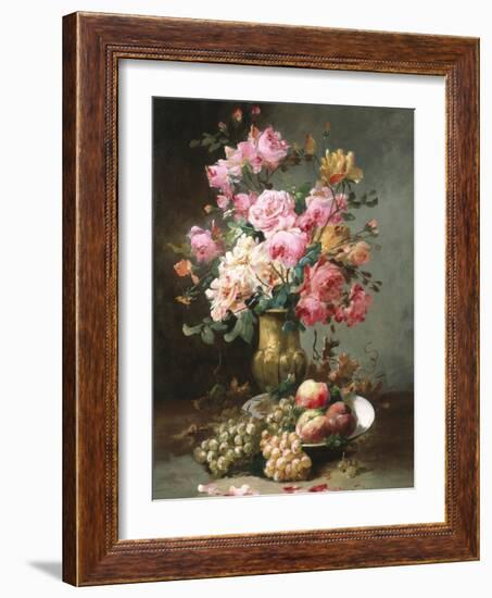 The Flowers and Fruits of Summer-Alfred Godchaux-Framed Giclee Print