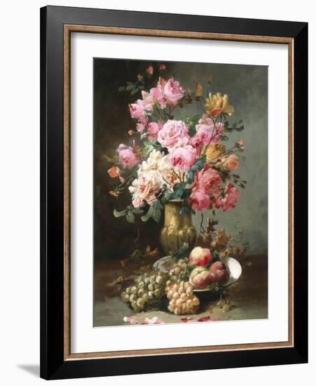 The Flowers and Fruits of Summer-Alfred Godchaux-Framed Giclee Print