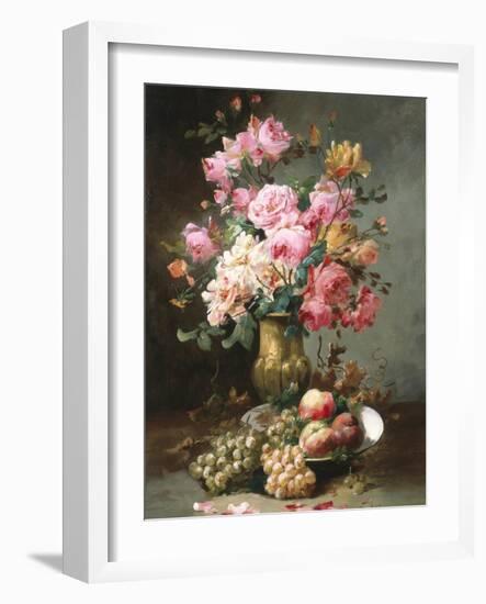 The Flowers and Fruits of Summer-Alfred Godchaux-Framed Giclee Print