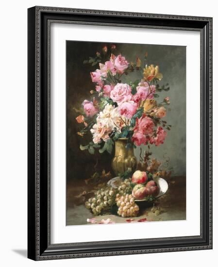 The Flowers and Fruits of Summer-Alfred Godchaux-Framed Giclee Print