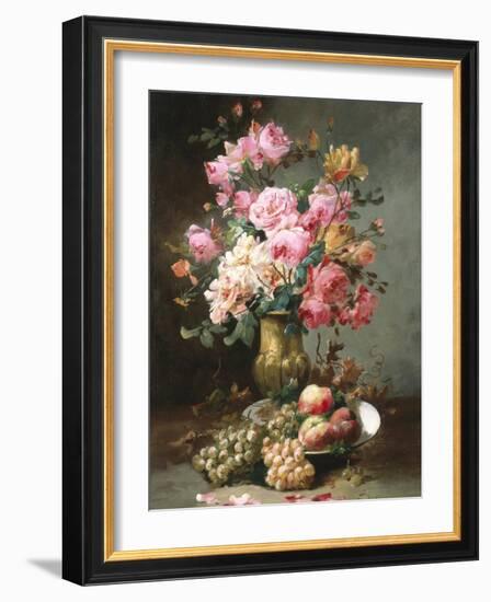 The Flowers and Fruits of Summer-Alfred Godchaux-Framed Giclee Print