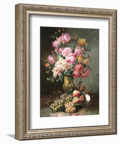 The Flowers and Fruits of Summer-Alfred Godchaux-Framed Giclee Print