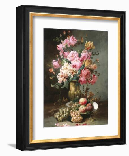 The Flowers and Fruits of Summer-Alfred Godchaux-Framed Giclee Print