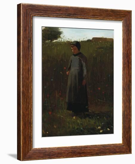 The Flowers of the Field-Winslow Homer-Framed Giclee Print