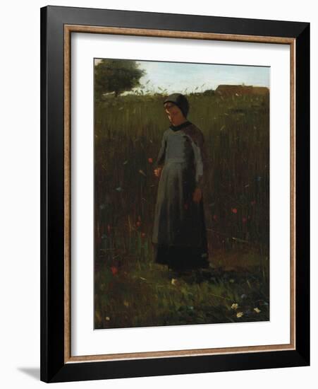 The Flowers of the Field-Winslow Homer-Framed Giclee Print