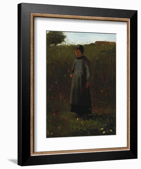 The Flowers of the Field-Winslow Homer-Framed Giclee Print