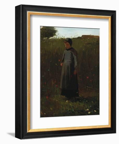 The Flowers of the Field-Winslow Homer-Framed Giclee Print