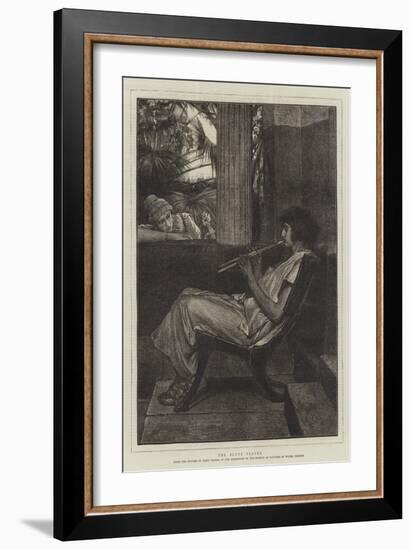 The Flute Player-Sir Lawrence Alma-Tadema-Framed Giclee Print