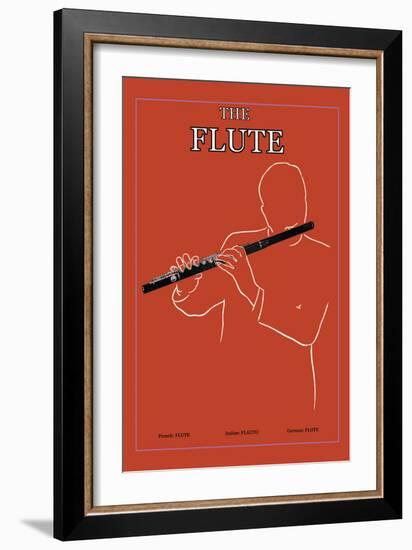 The Flute-null-Framed Art Print