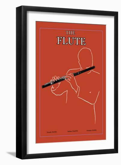The Flute-null-Framed Art Print