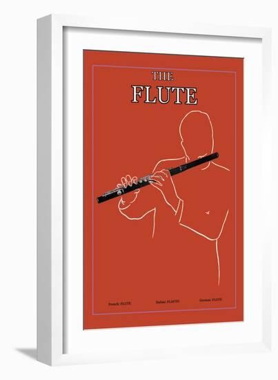 The Flute-null-Framed Art Print