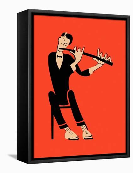 The Flute-Mark Rogan-Framed Stretched Canvas