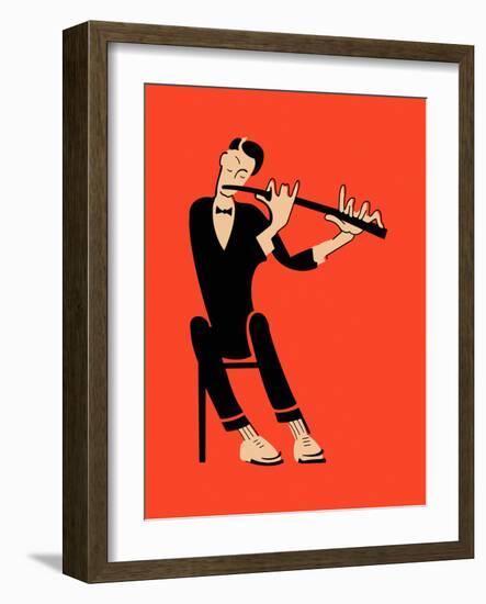 The Flute-Mark Rogan-Framed Art Print