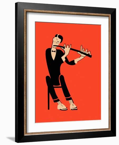 The Flute-Mark Rogan-Framed Art Print