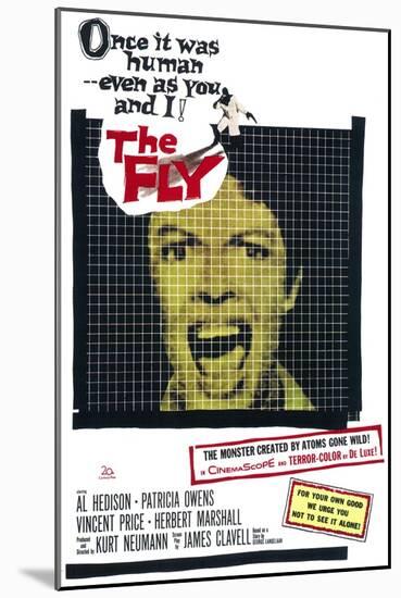 The Fly, 1958-null-Mounted Art Print